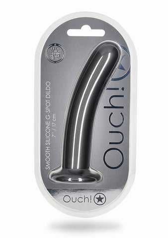 Smooth Silicone Suction G-Spot Dildo by Shots Toys - Non-Realistic Dildos