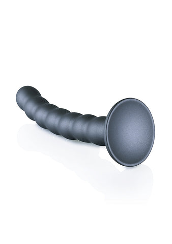 Beaded Suction Cup G-Spot Dildo by Shots Toys - Non-Realistic Dildos