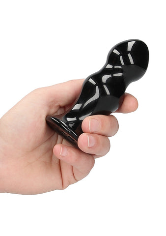 Rimly Remote Control Glass Vibrator by Shots Toys - Glass Sex Toys