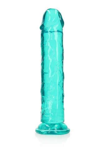 REALROCK Straight Dildo 11'' Dong Turquoise by Shots Toys - Realistic Dildos