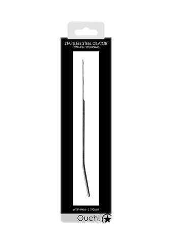 Urethral Sounding Stainless Steel Dilator by Shots Toys - Urethral Sounds