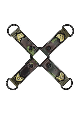 Army Theme Bondage Hogtie Connector Restraints - Cuffs And Restraints