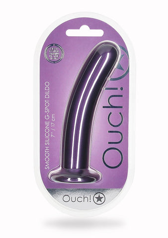 Smooth Silicone Suction G-Spot Dildo by Shots Toys - Non-Realistic Dildos