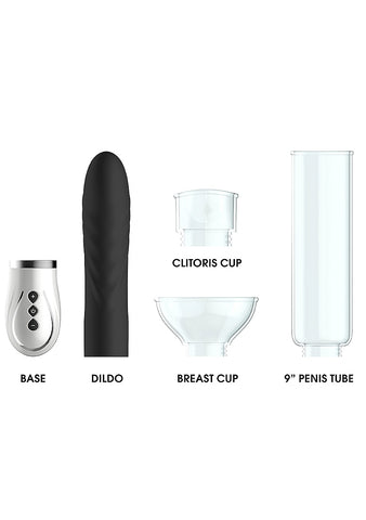 Pumped Twister 1 Rechargeable Couples Pump Kit - Sex Toys For Couples