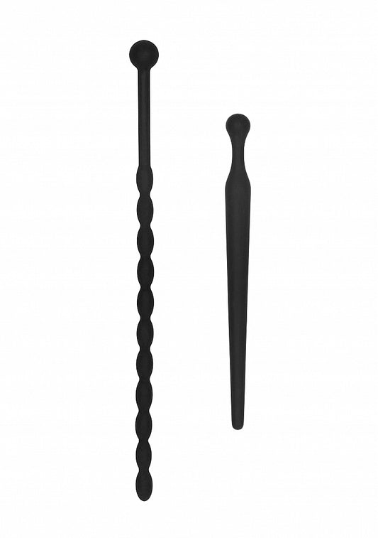 Silicone Urethral Beginners Plug Set by Shots Toys - Urethral Sounds