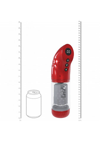 PUMPED StrokeMate Rotating & Thrusting Masturbator - Masturbators and Strokers