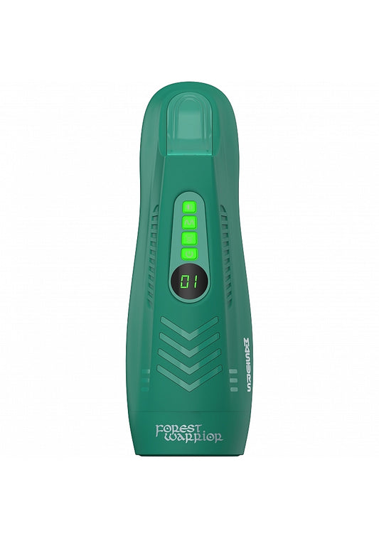 Shots Masturs Ayla Forest Warrior Vibrating Mens Stroker