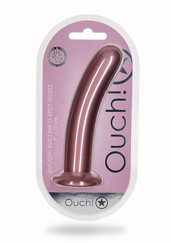 Smooth Silicone Suction G-Spot Dildo by Shots Toys - Non-Realistic Dildos