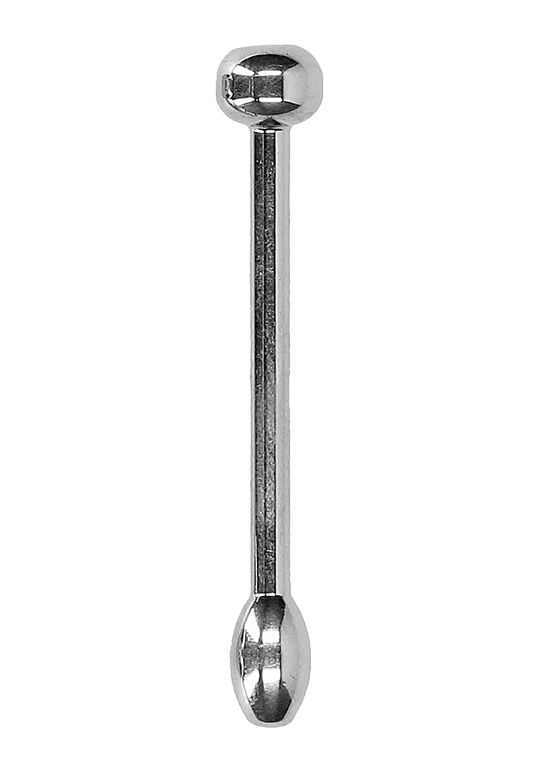 Shots Toys Urethral Sounding BDSM Metal Plug with 6 mm Tip - Urethral Sounds
