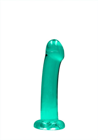 REALROCK Non Realistic Dildo With Suction Cup Dong Blue - Non-Realistic Dildos