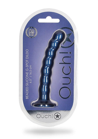 Beaded Suction Cup G-Spot Dildo by Shots Toys - Non-Realistic Dildos