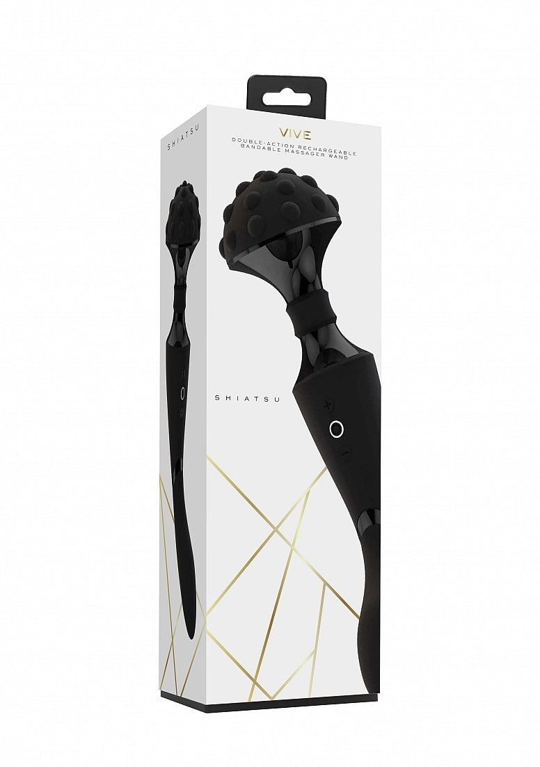 Shiatsu Bendable Body Wand Massager by Shots Toys - Body Wands