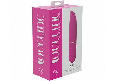 Beso 10 Speed Lipstick Vibrator by Shots Toys - Mini & Slim Vibrators