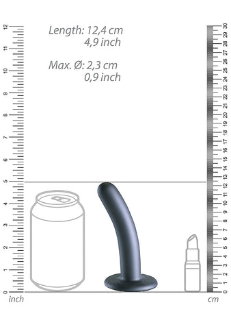 Smooth Silicone G-spot Dildo by Shots Toys - Non-Realistic Dildos