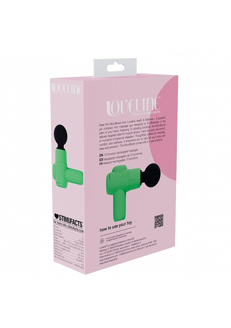 Shots Loveline MicroBoost 10 Function Personal Massager - Personal Massagers