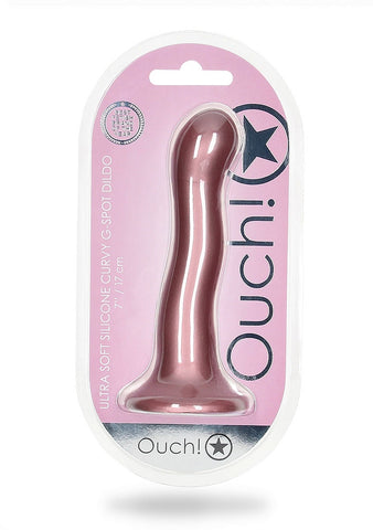 Ultra Soft Silicone Curvy G-Spot Dildo by Shots Toys - Non-Realistic Dildos
