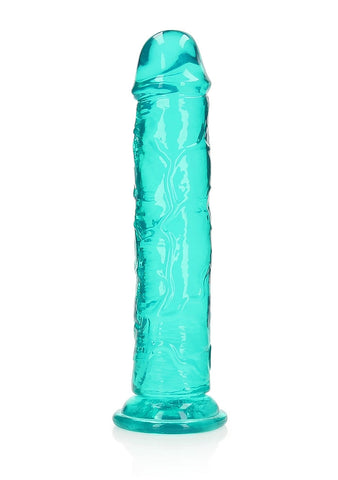 REALROCK Straight Dildo 11'' Dong Turquoise by Shots Toys - Realistic Dildos