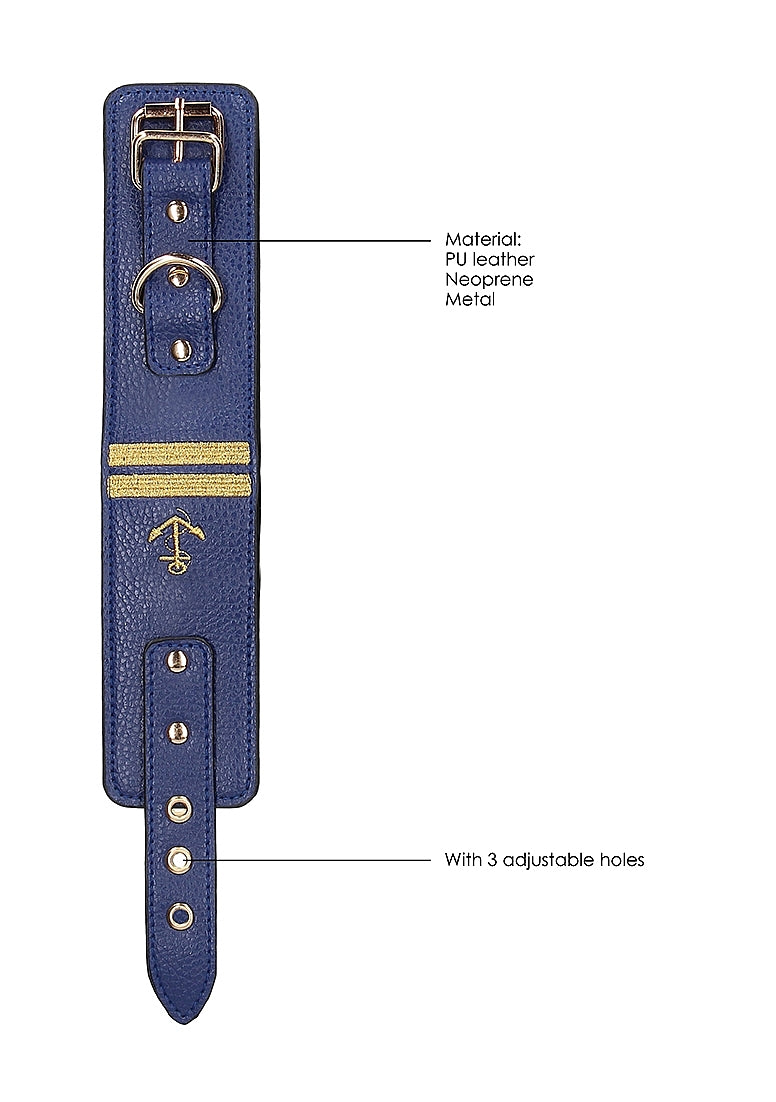 Shots Toys Sailor Theme Bondage Ankle Cuffs - Cuffs And Restraints