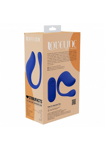 Loveline 10 Function Velvet G-Spot Massager by Shots Toys - G-Spot Vibrators