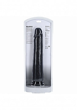 REALROCK Extra Dildo 13'' Extra Dong Black by Shots Toys - Realistic Dildos