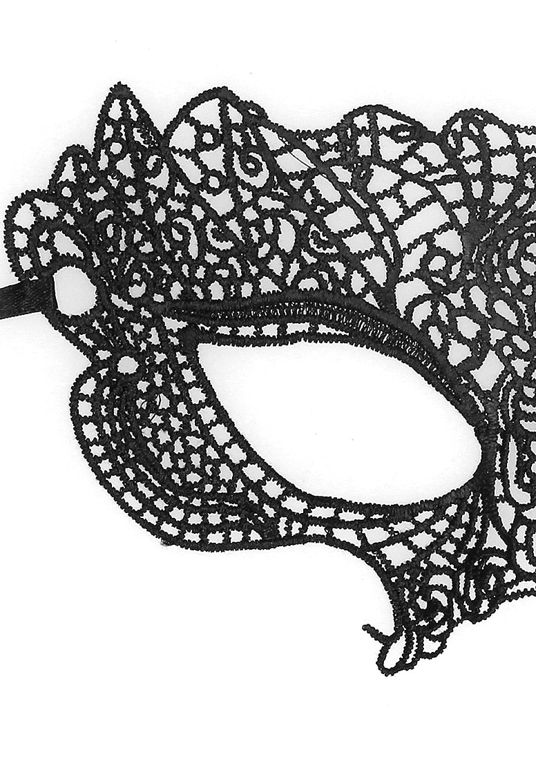 Shots Toys Princess Hand Made Lace Eye Mask - Masks And Blindfolds