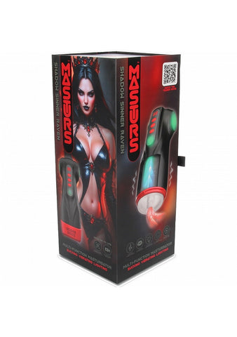 MASTURS Raven and Sucking Auto Stroker by Shots Toys - Masturbators and Strokers