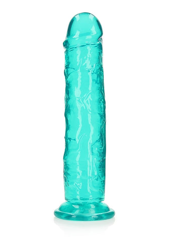 REALROCK Straight Dildo 11'' Dong Turquoise by Shots Toys - Realistic Dildos