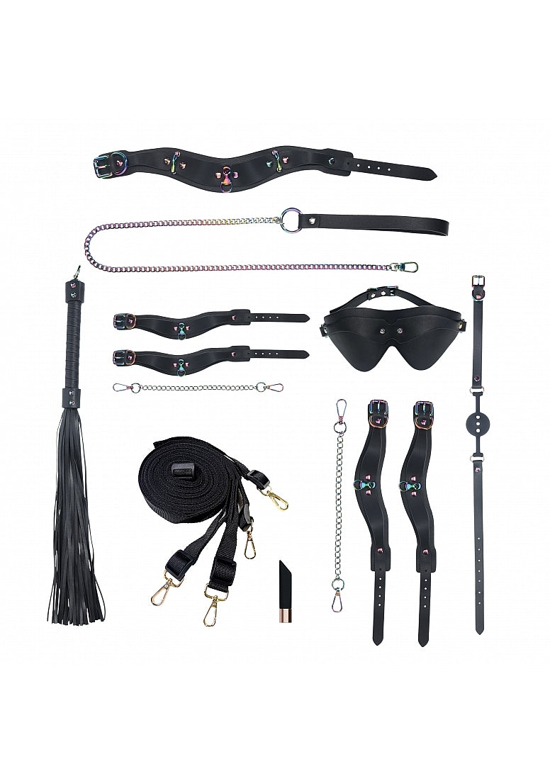 Shots Ouch! Venice Collection Bondage Kit with Bag - Bondage Kits