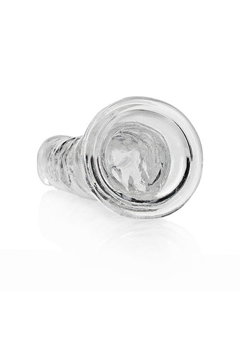 REALROCK Straight Dildo 10'' Dong Transparent - Realistic Dildos