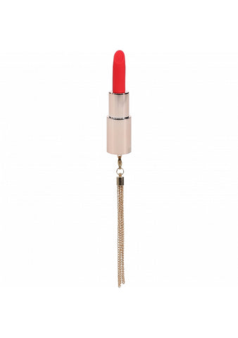 LOVELINE Sparkle USB Rechargeable Lipstick Vibrator - Personal Massagers
