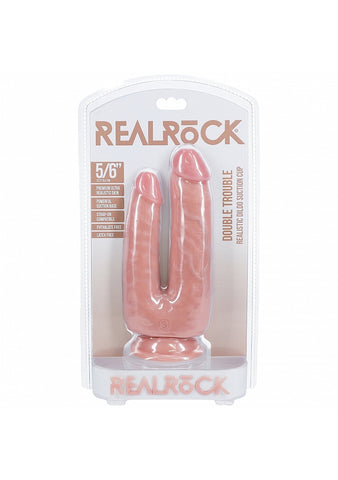 RealRock Ultra Realistic Skin Double Trouble Dildo 5 - Realistic Dildos