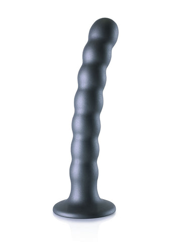 Beaded Suction Cup G-Spot Dildo by Shots Toys - Non-Realistic Dildos