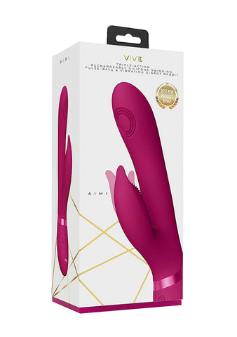 AIMI Triple Motor Swinging Rabbit Vibe Rabbit Vibrator - Rabbit Vibrators