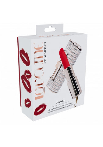 Loveline Angel 10 Functions Lipstick Vibrator - Personal Massagers