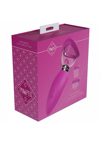 Pumped Arousing Vulva, Clitoral, Nipple & Breast Pump - Breast and Nipple Toys