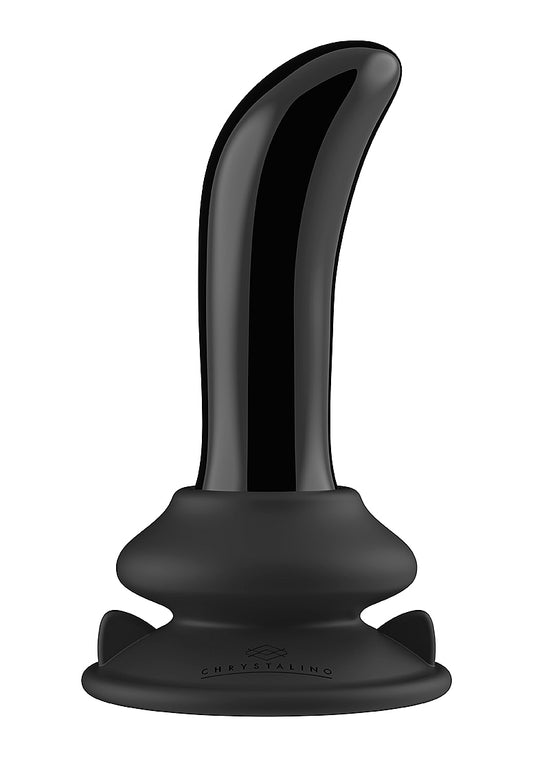 Prickly Rechargeable 10 Functions Glass Vibrator - Glass Sex Toys