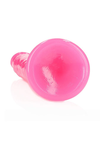 REALROCK Glow in the Dark Neon Glow in 11'' Dong Dark Pink - Realistic Dildos