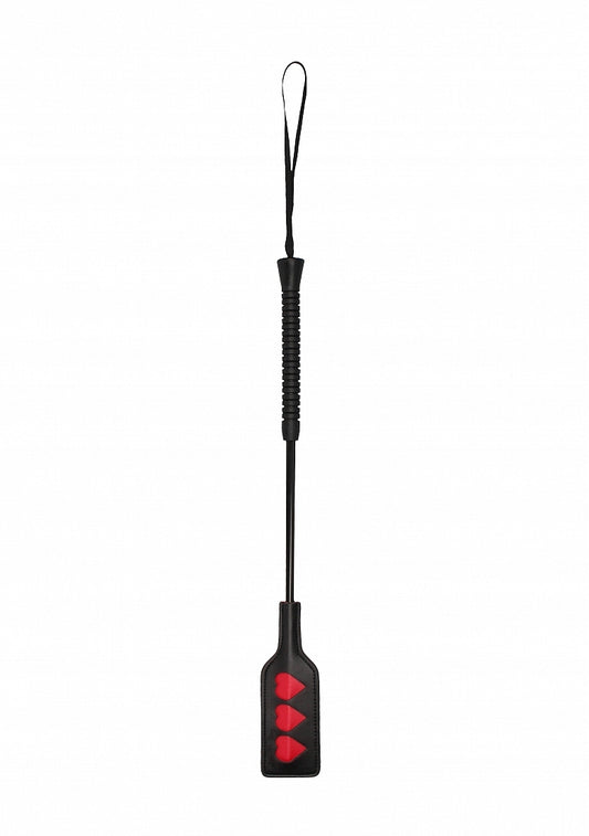Heart Shaped Bondage Crop by Shots Toys - Whips And Crops