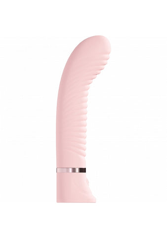 Loveline Divine 10 Functions Ribbed G-spot Vibrator - G-Spot Vibrators