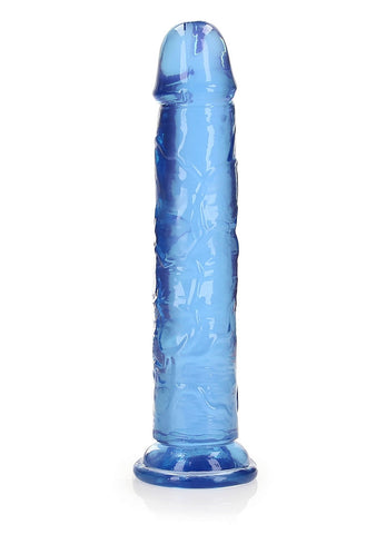 Crystal Clear 9 Inch Straight No Balls Dildo by Shots Toys - Realistic Dildos