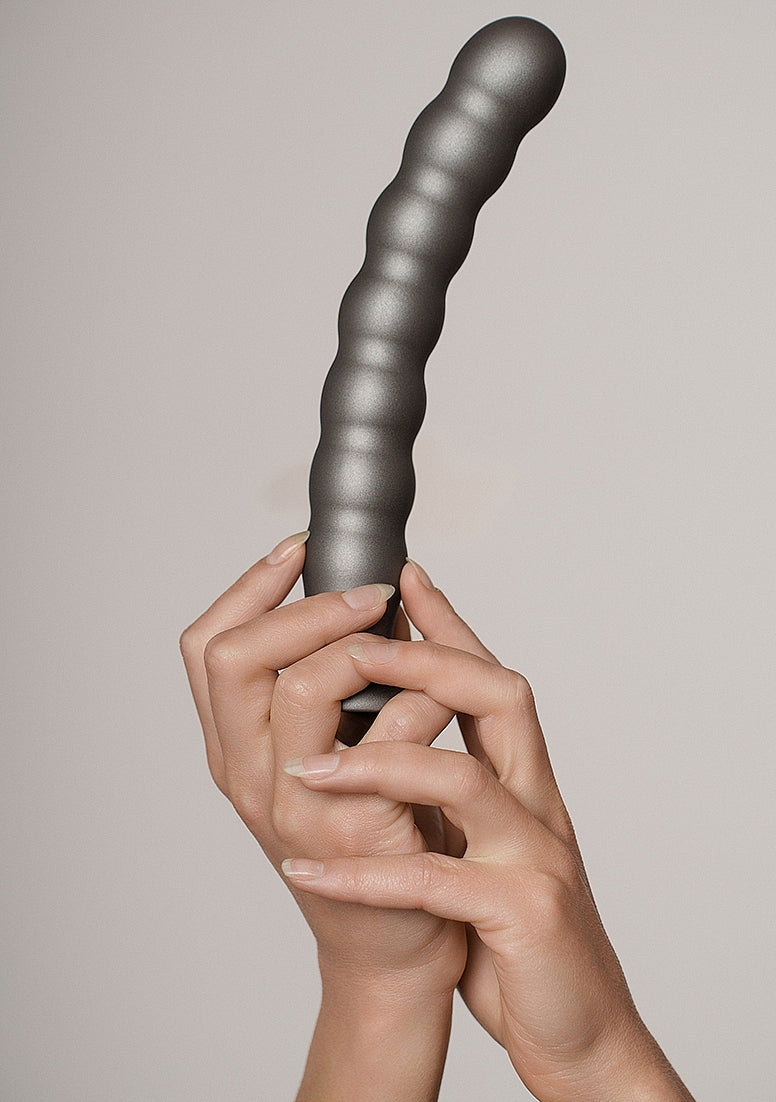 Shots Toys Suction Base Beaded G-Spot Dildo 20.5 cm - Non-Realistic Dildos