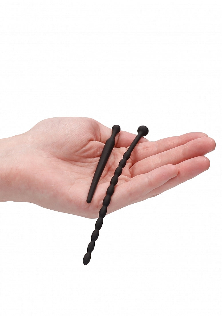 Shots Toys Silicone Urethral Beginners Plug Set 34 g - Urethral Sounds