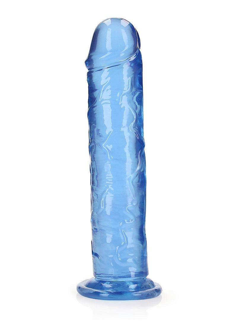 Shots Toys Crystal Clear 9 Inch Straight No Balls Dildo - Realistic Dildos