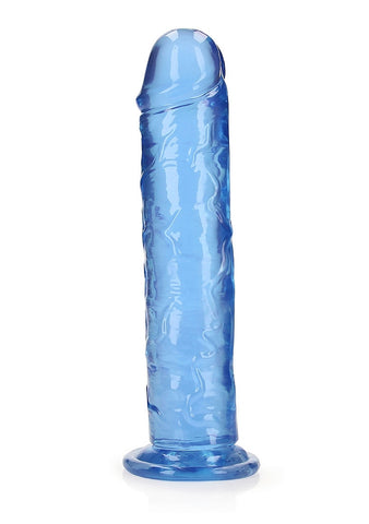 Crystal Clear 9 Inch Straight No Balls Dildo by Shots Toys - Realistic Dildos