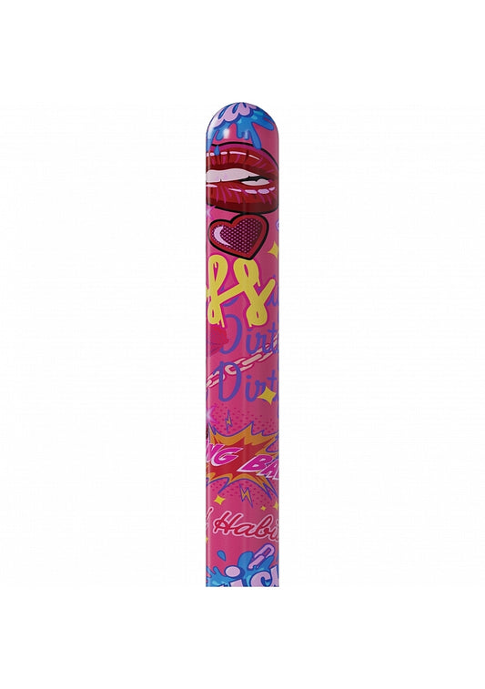 S-LINE Kaotix Pop Art USB Rechargeable Vibrator - Bullet Vibrators