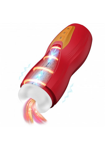 MASTURS Solara, & Heating Auto Stroker by Shots Toys - Masturbators and Strokers
