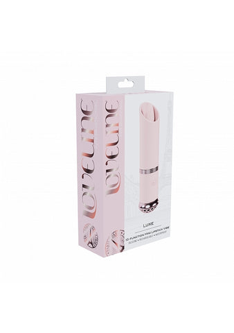Loveline Luxe 10 Functions Lipstick Vibrator by Shots Toys - Mini & Slim Vibrators