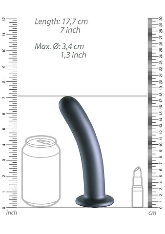 Smooth Silicone Suction G-Spot Dildo by Shots Toys - Non-Realistic Dildos