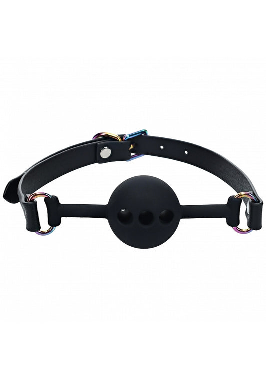 Silicone Bondage Ball Gag by Shots Ouch! by Shots Toys - Bondage Gags and Bits