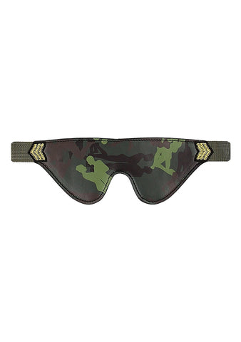 Army Theme BDSM Play Eye Mask by Shots Toys - Masks And Blindfolds